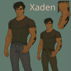 Xaden commissian lucycastle