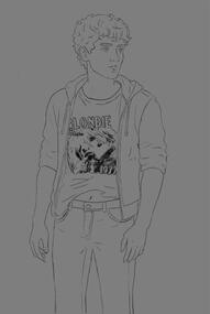 lucycastle comm cole lineart