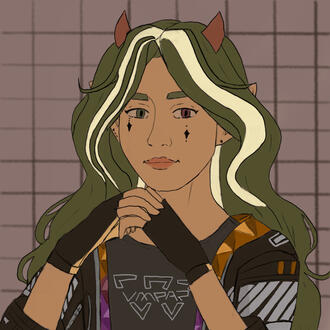 flat colour